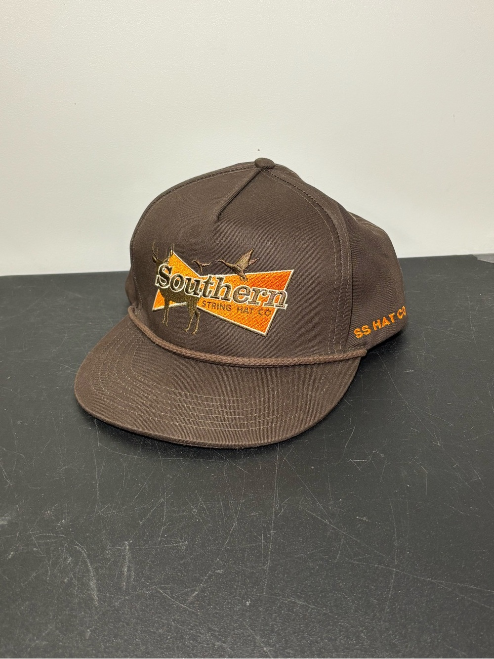 Southern String Hat Co Brown Snapback Adjustable Outdoor Hunting Hat Men